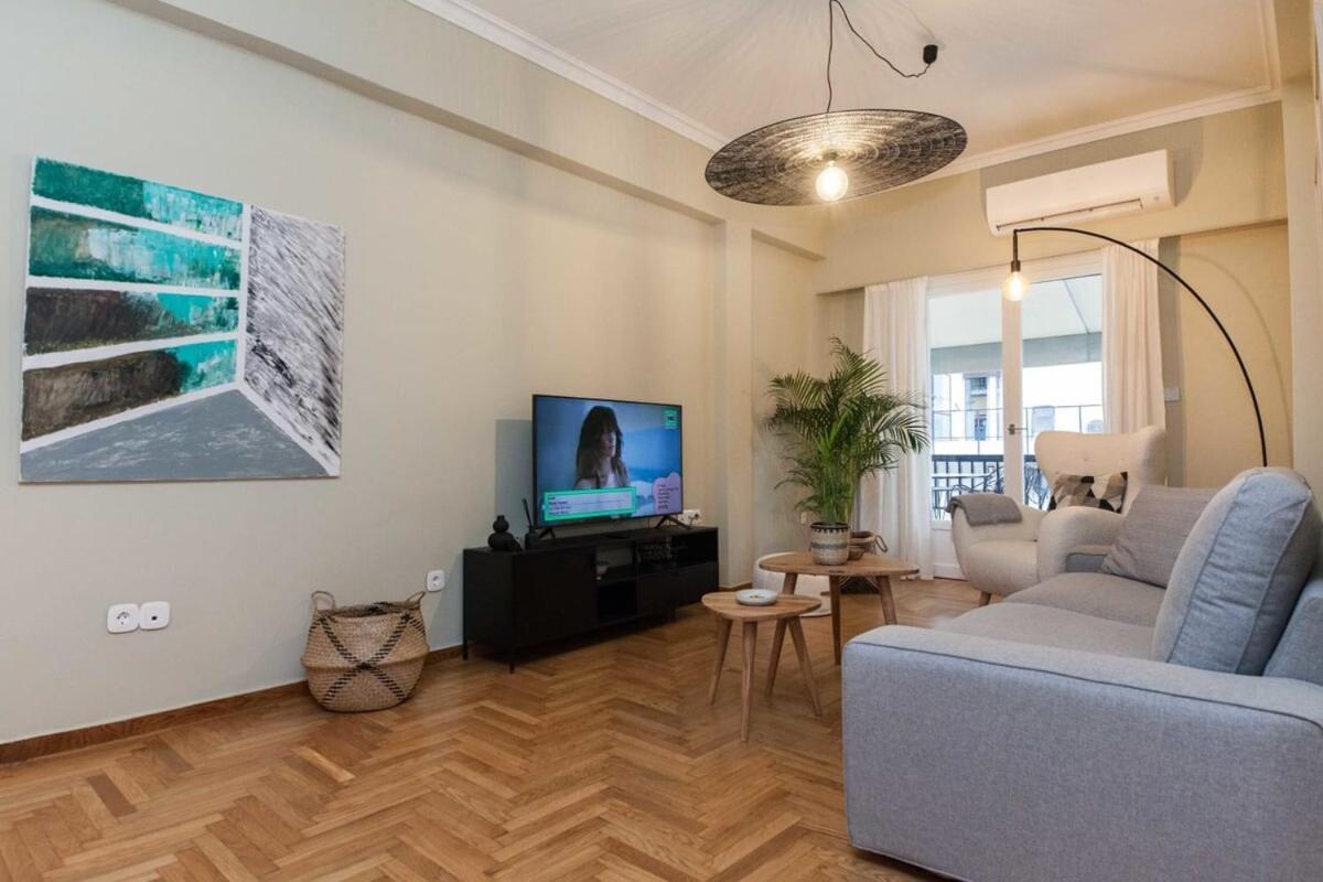 Pagrati Urban Oasis Getaway 2Bd Apt With Balcony 雅典 外观 照片